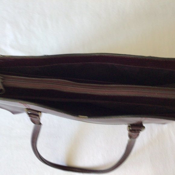 Leather Briefcase / Travel Bag - Picture 3 of 14